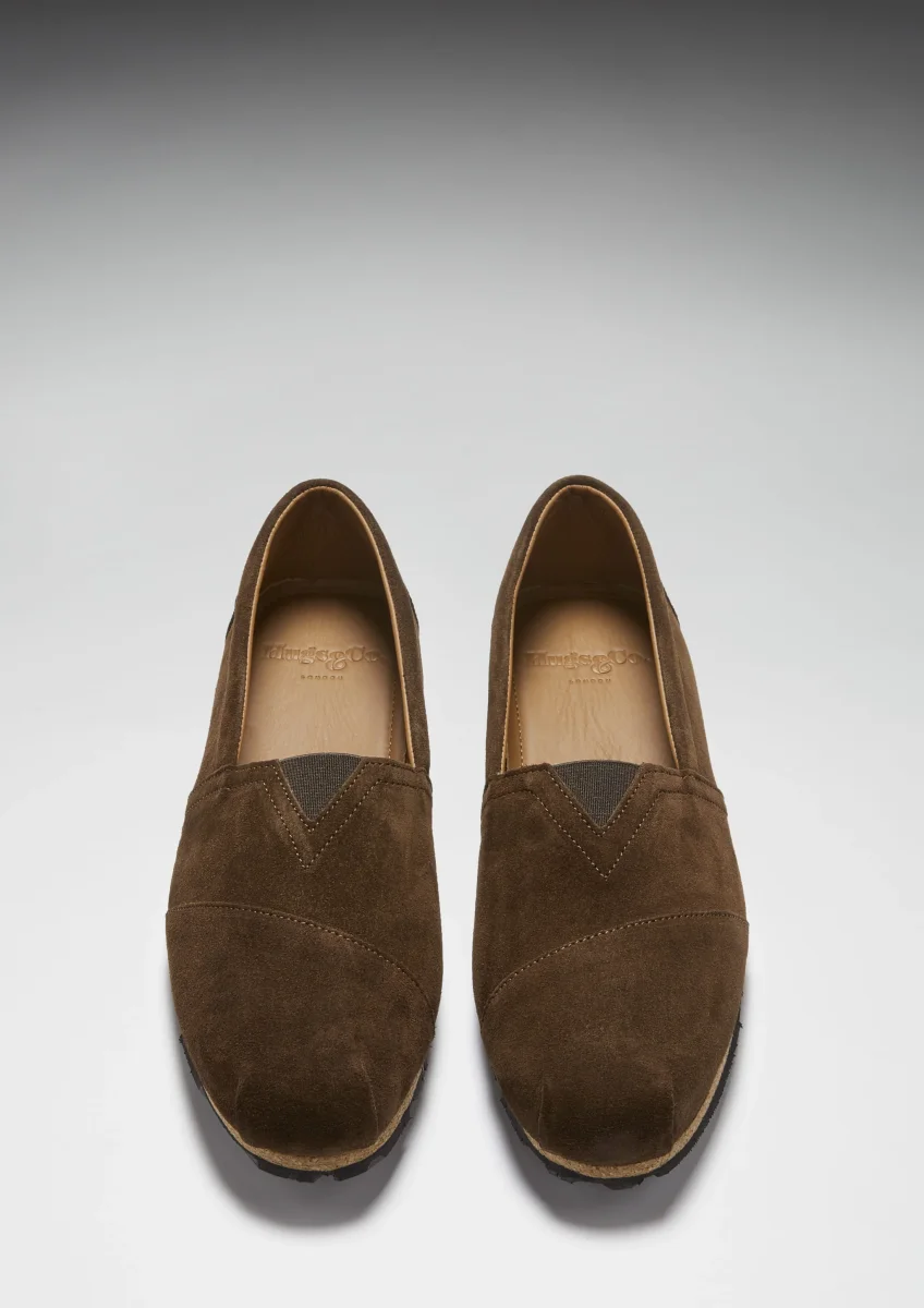 Tyre Sole Espadrilles, brown suede – Image 4