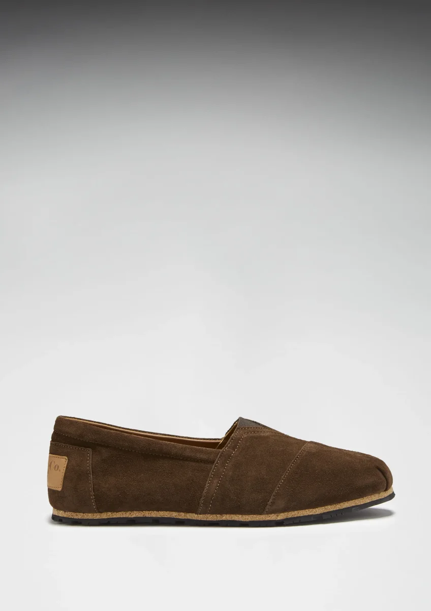 Tyre Sole Espadrilles, brown suede – Image 7