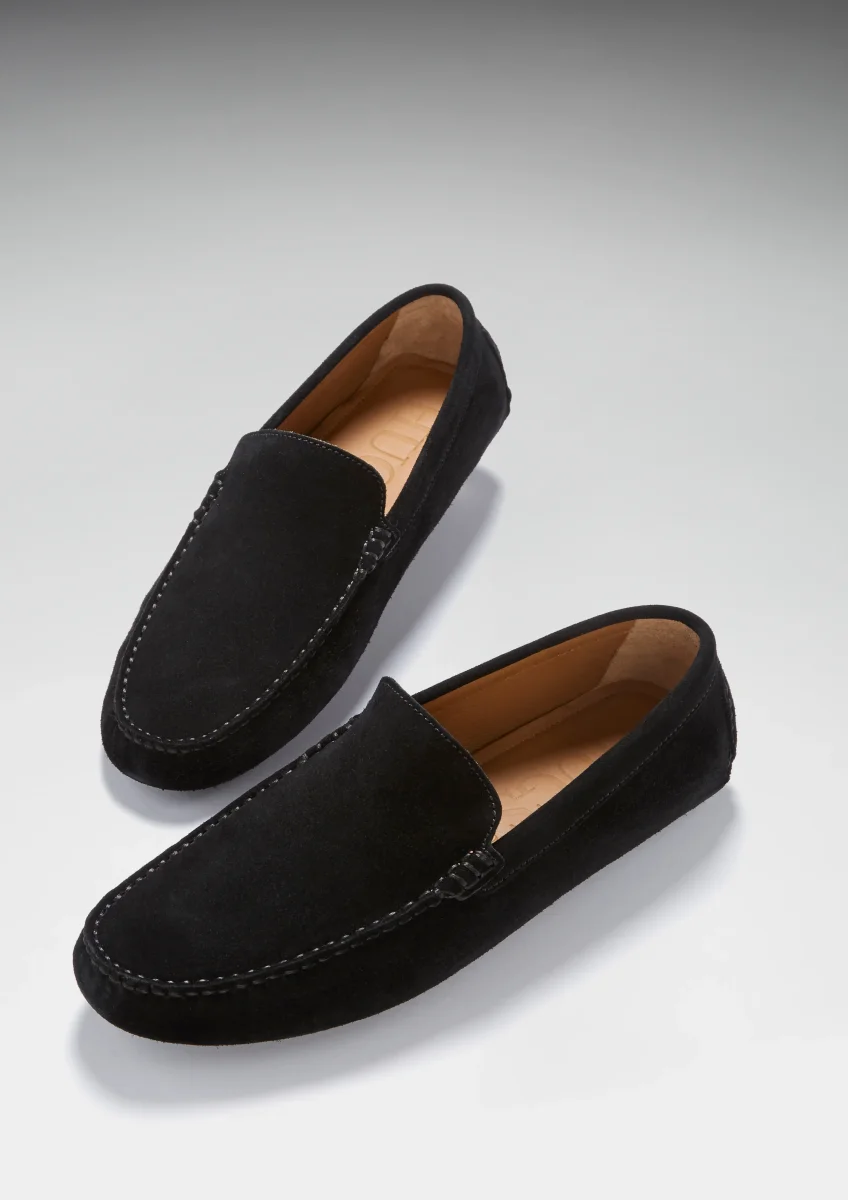 Driving Loafers, black suede – Image 8