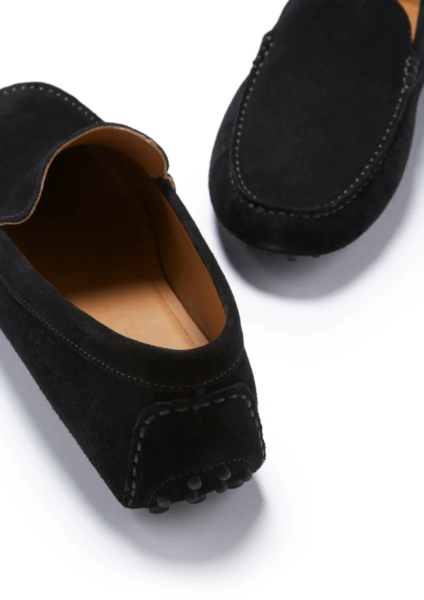 Driving Loafers, black suede – Image 4